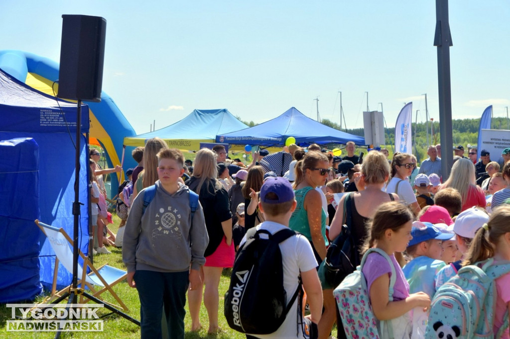 Ćwiczenia i piknik nad Jeziorem Tarnobrzeskim