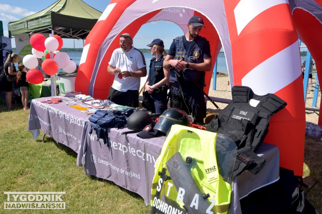 Ćwiczenia i piknik nad Jeziorem Tarnobrzeskim