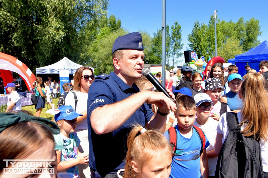 Ćwiczenia i piknik nad Jeziorem Tarnobrzeskim