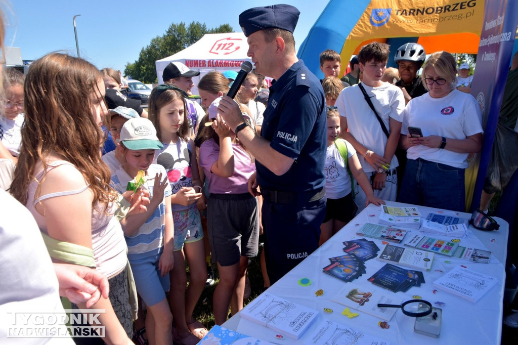 Ćwiczenia i piknik nad Jeziorem Tarnobrzeskim