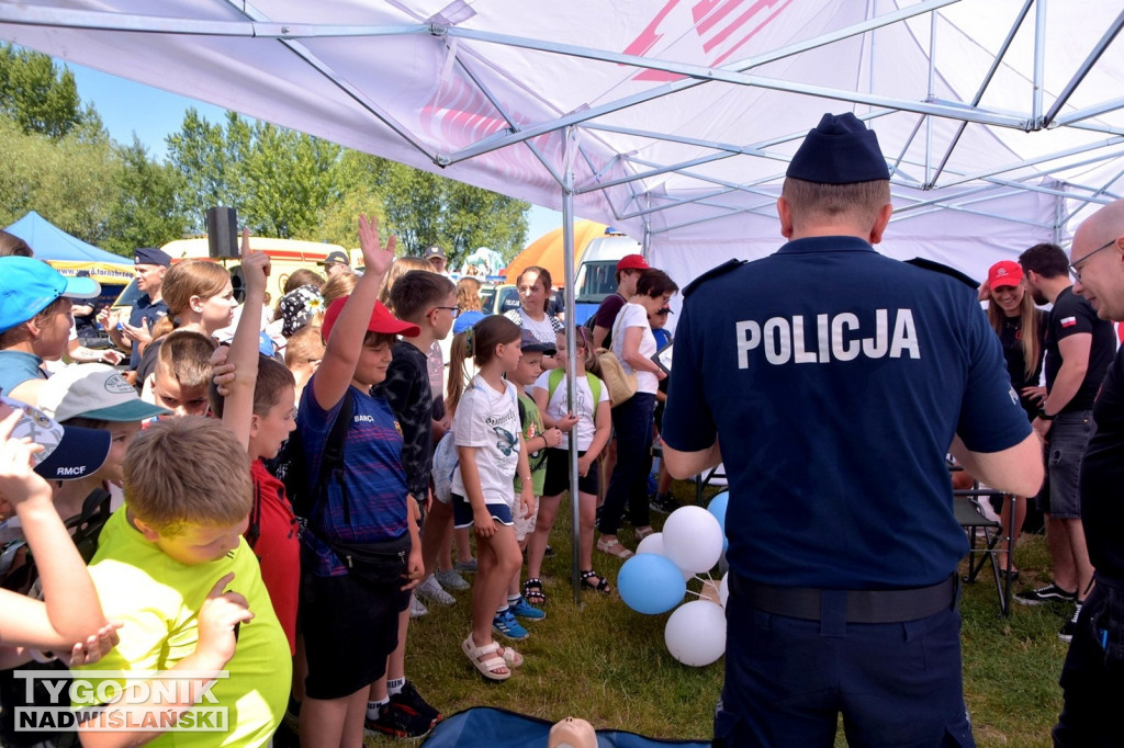 Ćwiczenia i piknik nad Jeziorem Tarnobrzeskim