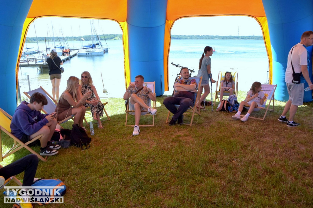 Ćwiczenia i piknik nad Jeziorem Tarnobrzeskim