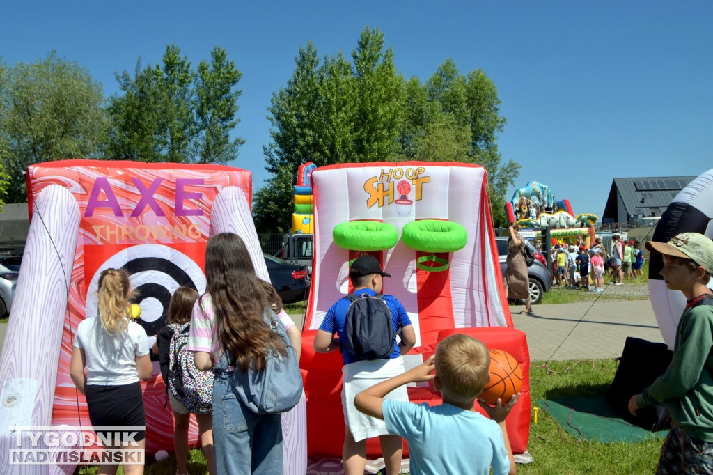 Ćwiczenia i piknik nad Jeziorem Tarnobrzeskim