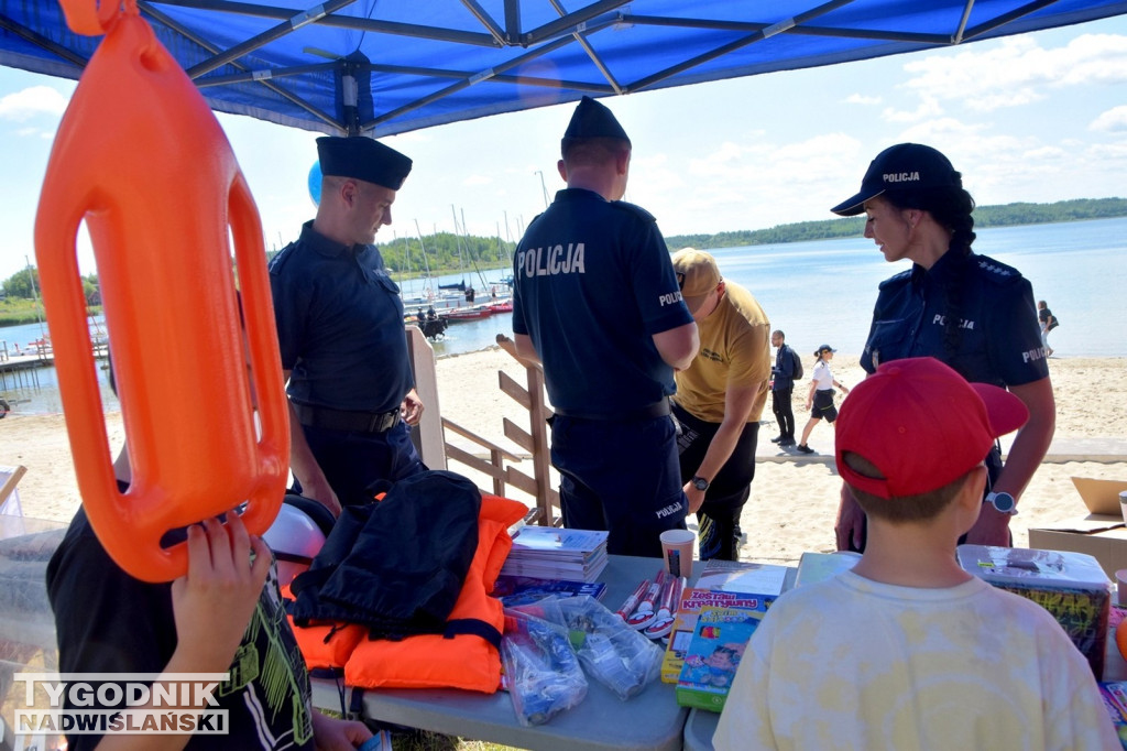 Ćwiczenia i piknik nad Jeziorem Tarnobrzeskim