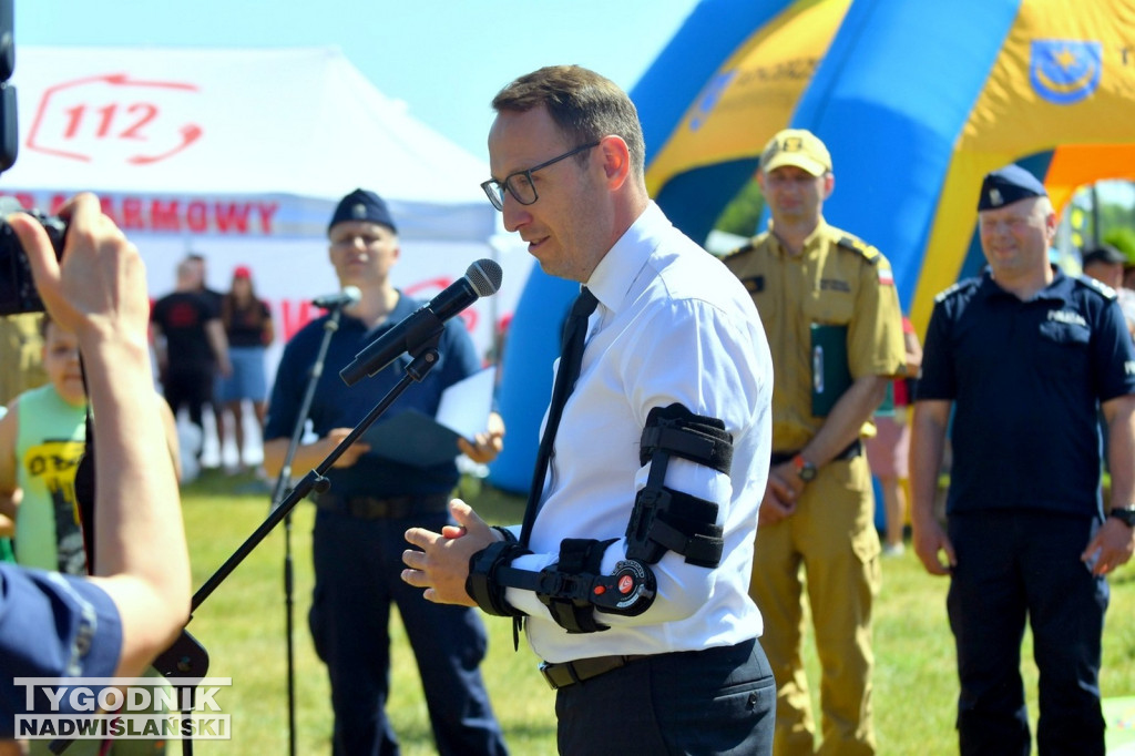 Ćwiczenia i piknik nad Jeziorem Tarnobrzeskim