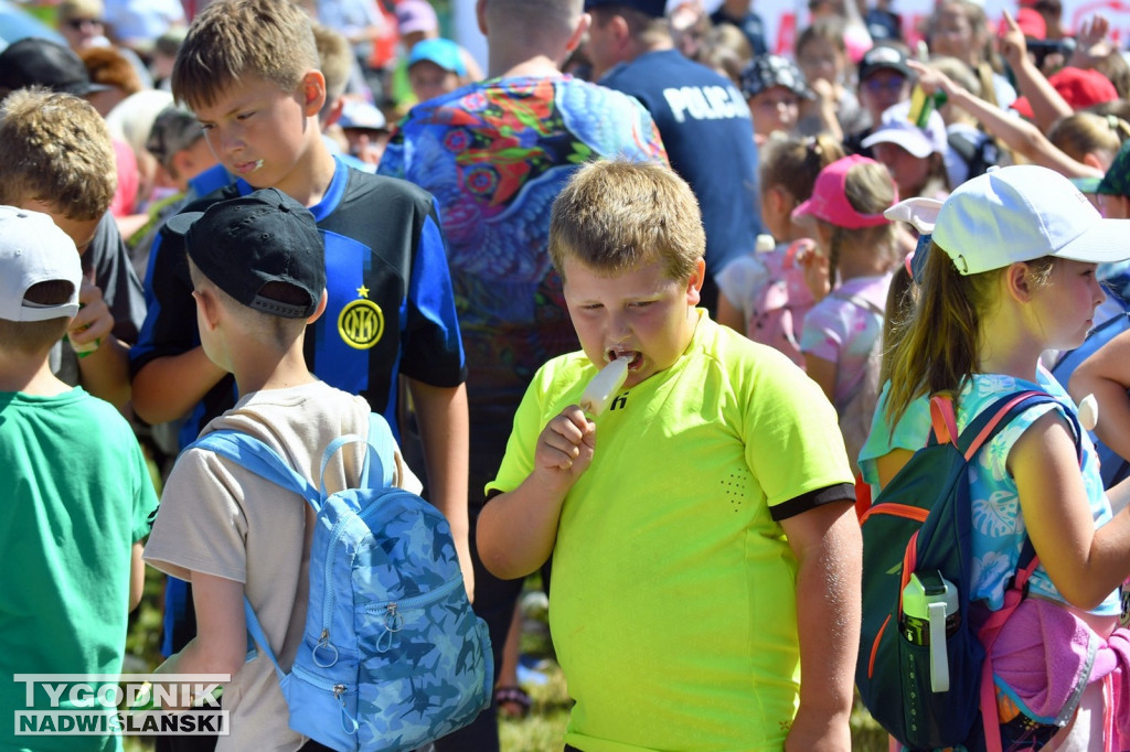 Ćwiczenia i piknik nad Jeziorem Tarnobrzeskim