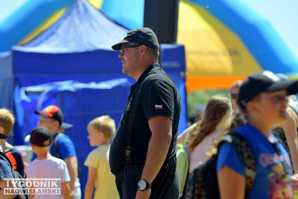 Ćwiczenia i piknik nad Jeziorem Tarnobrzeskim