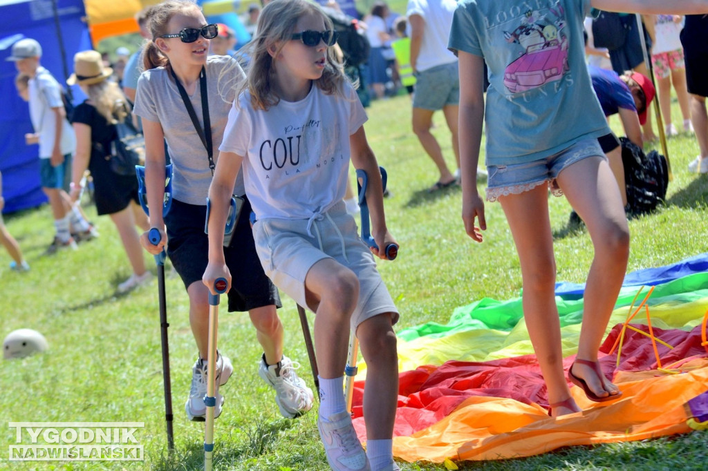 Ćwiczenia i piknik nad Jeziorem Tarnobrzeskim