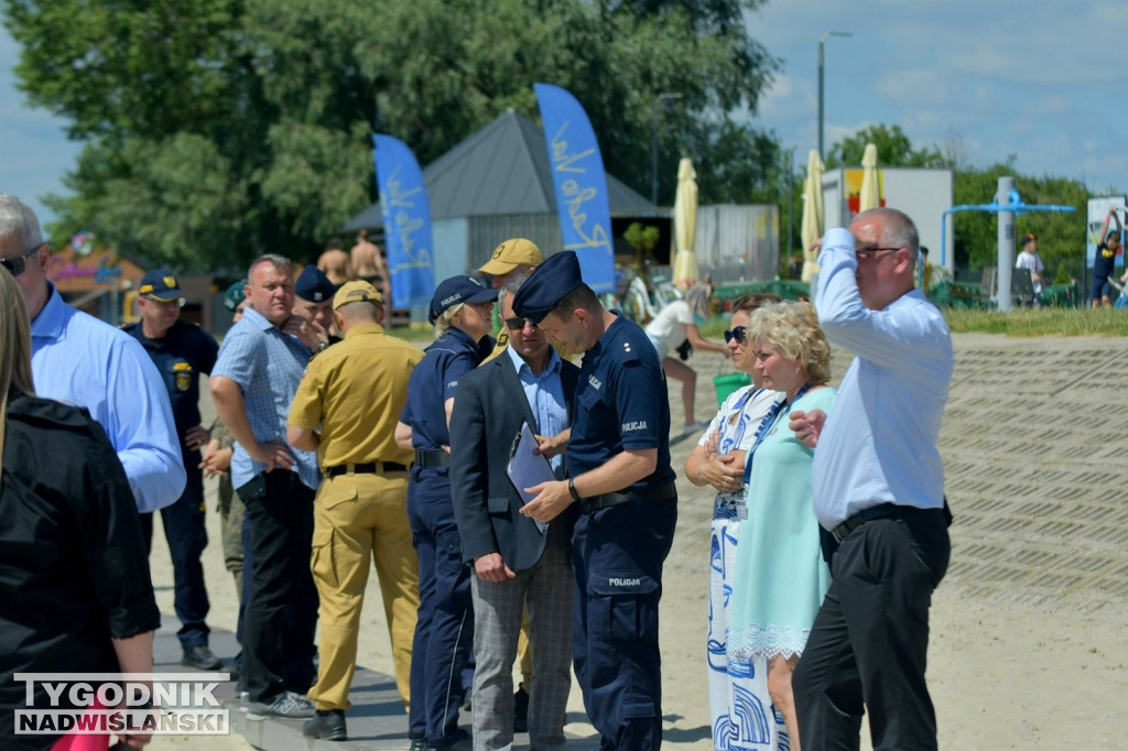 Ćwiczenia i piknik nad Jeziorem Tarnobrzeskim