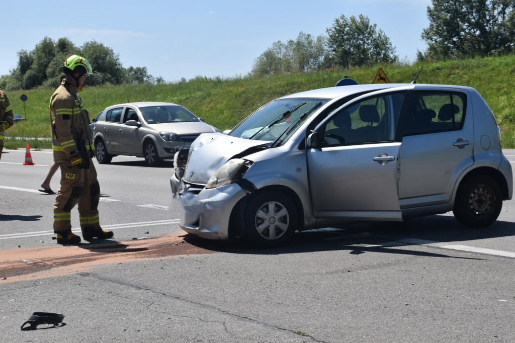 Wypadek na Wisłostradzie (30.06.25 r.)