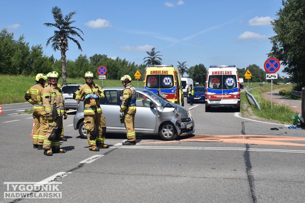 Wypadek na Wisłostradzie (30.06.25 r.)