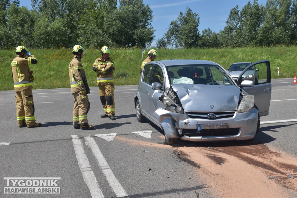 Wypadek na Wisłostradzie (30.06.25 r.)
