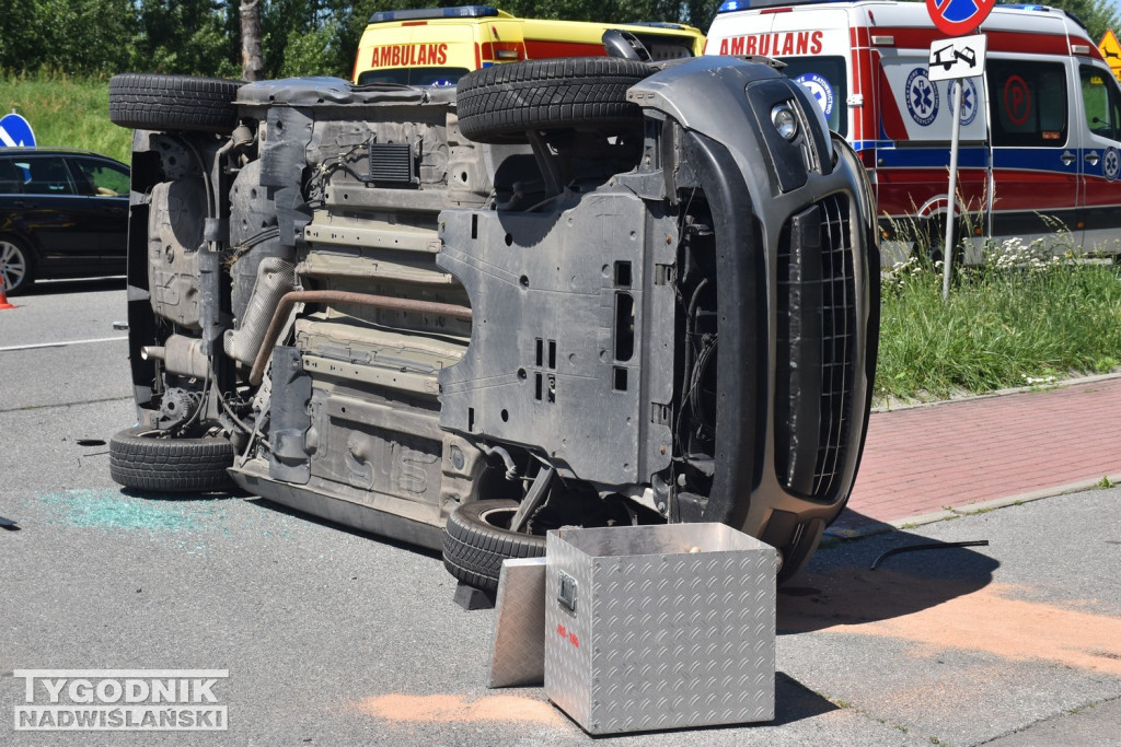 Wypadek na Wisłostradzie (30.06.25 r.)