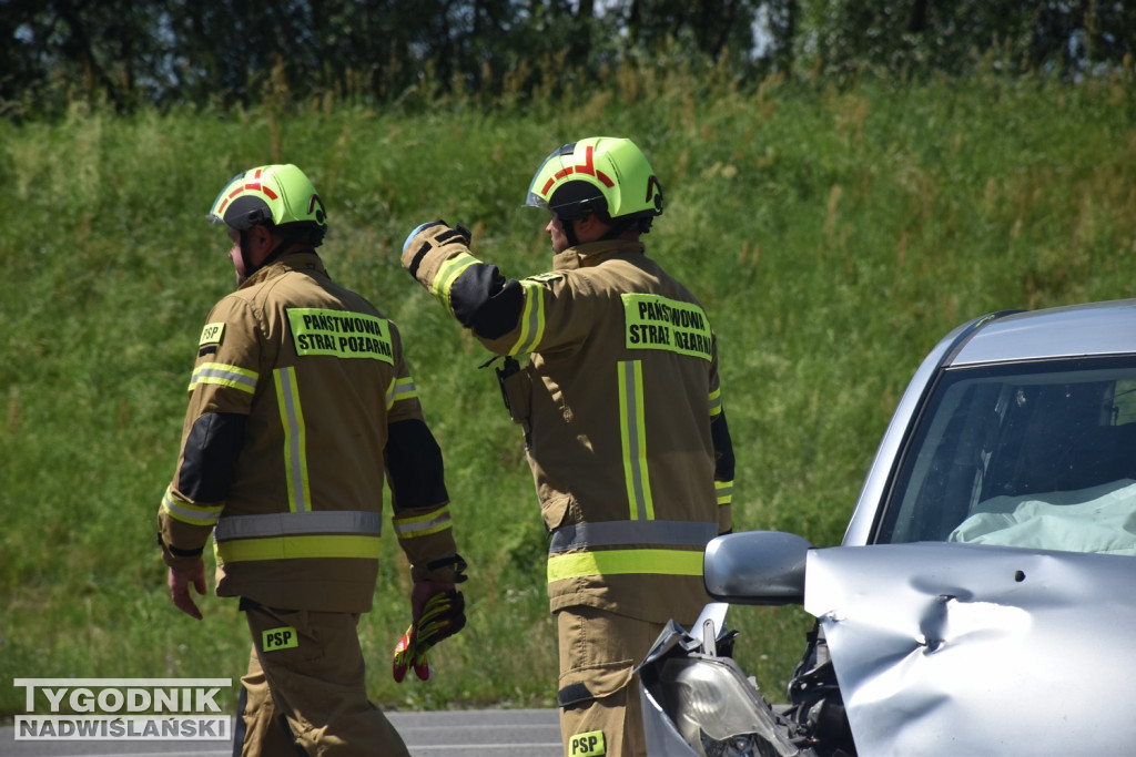 Wypadek na Wisłostradzie (30.06.25 r.)