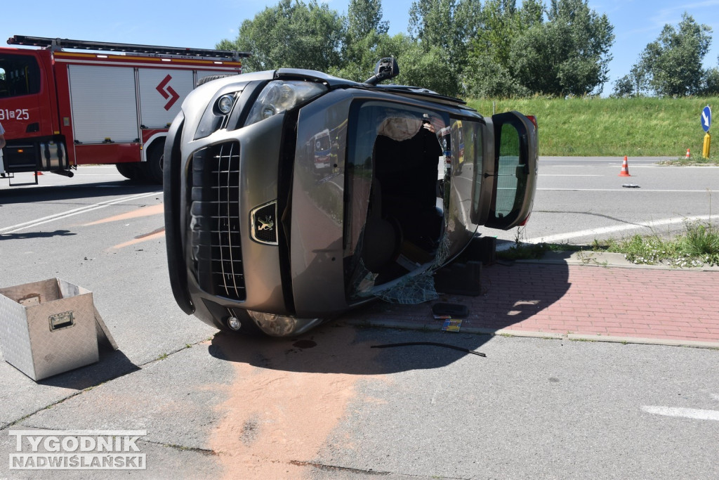 Wypadek na Wisłostradzie (30.06.25 r.)