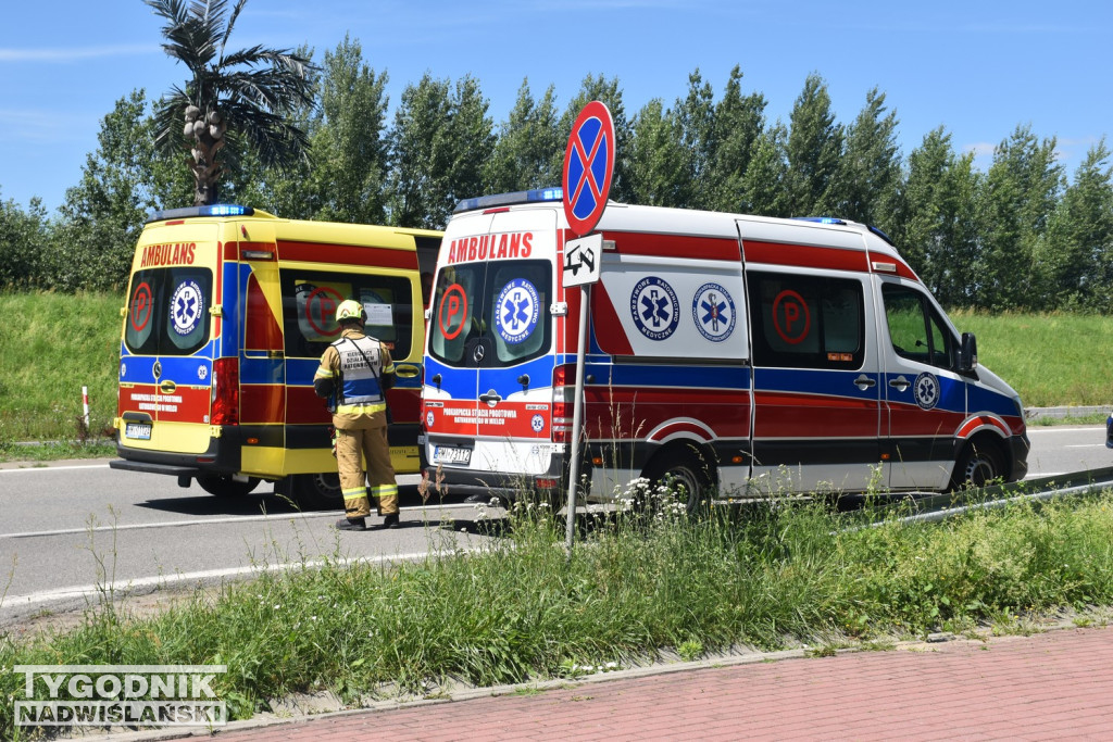 Wypadek na Wisłostradzie (30.06.25 r.)