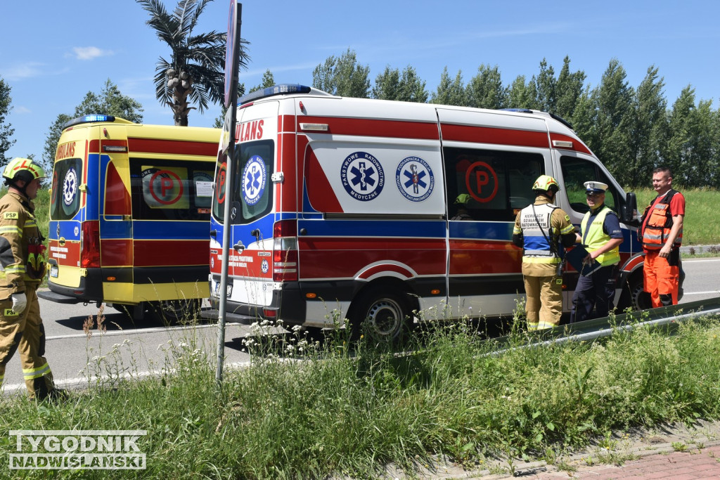 Wypadek na Wisłostradzie (30.06.25 r.)
