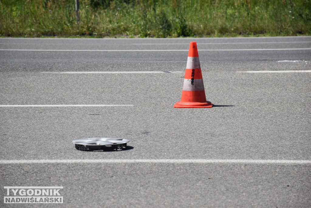 Wypadek na Wisłostradzie (30.06.25 r.)