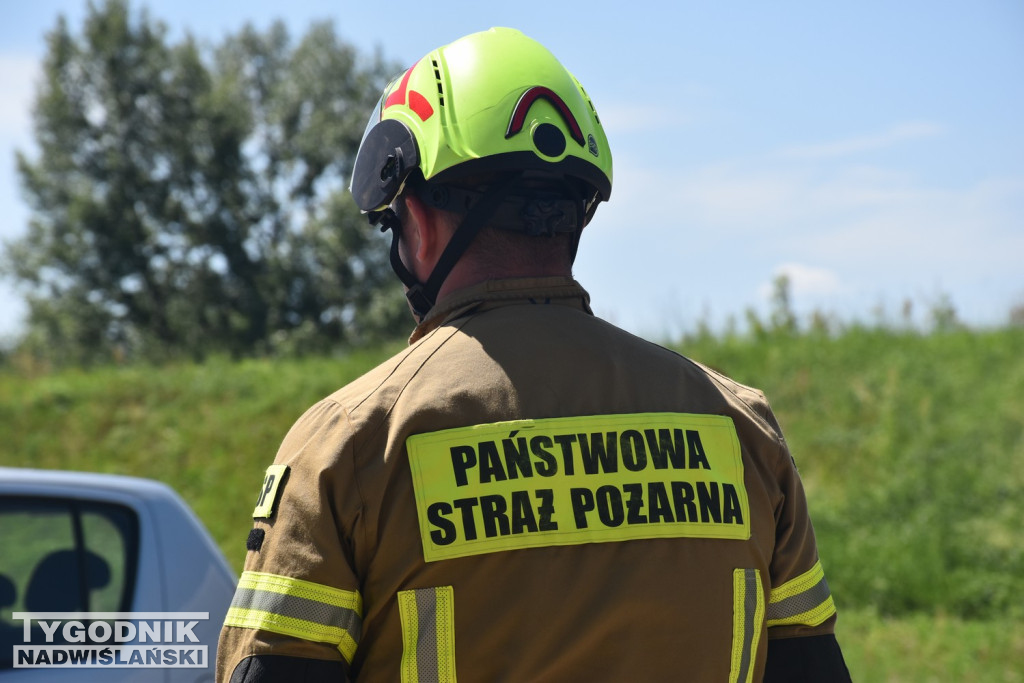 Wypadek na Wisłostradzie (30.06.25 r.)