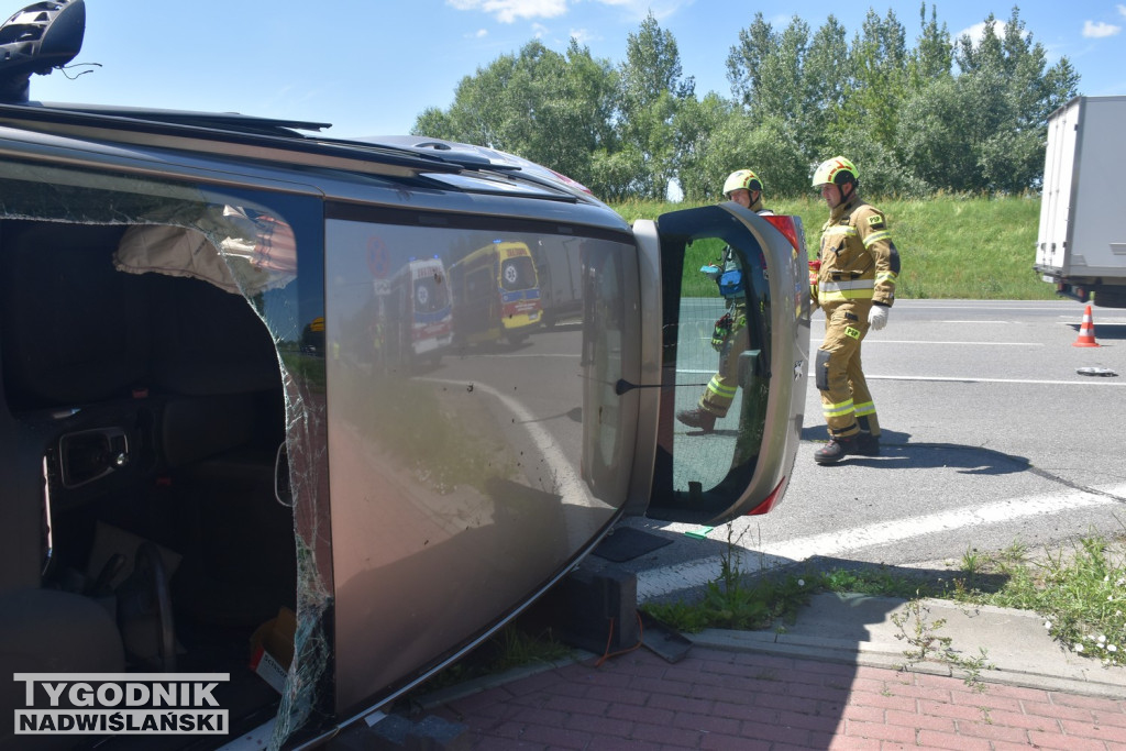 Wypadek na Wisłostradzie (30.06.25 r.)