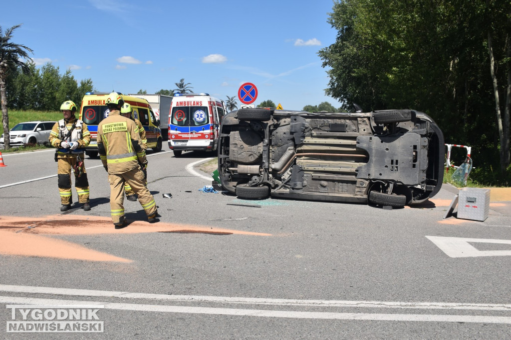 Wypadek na Wisłostradzie (30.06.25 r.)