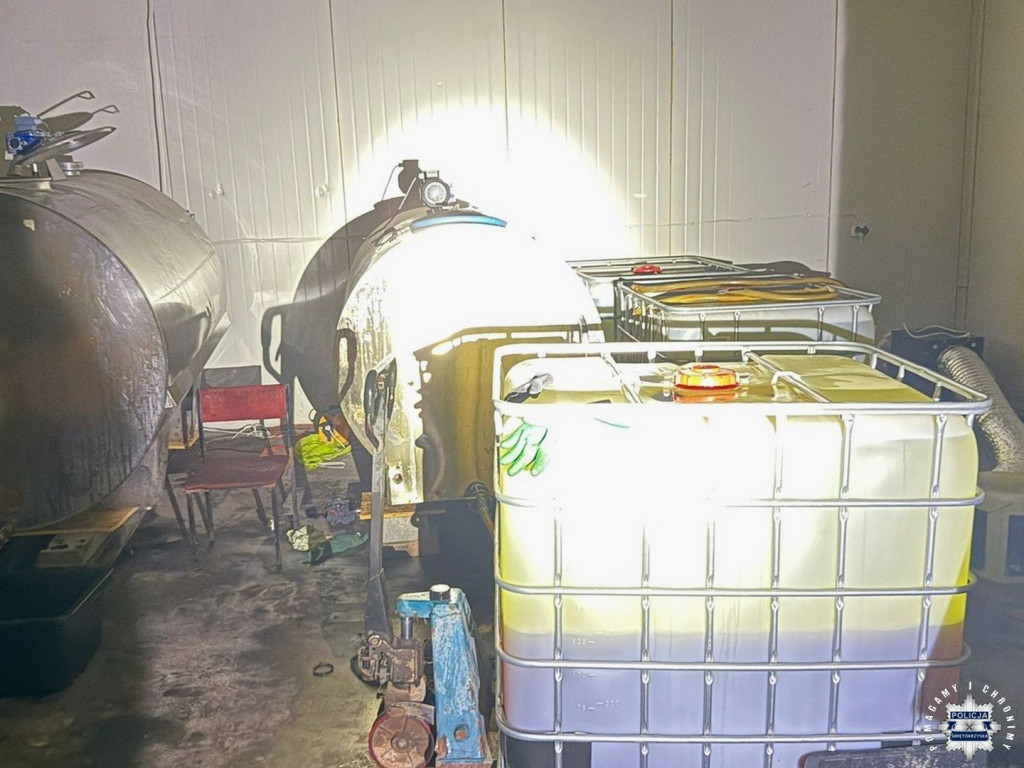 Fabryka narkotyków w gm. Samborzec