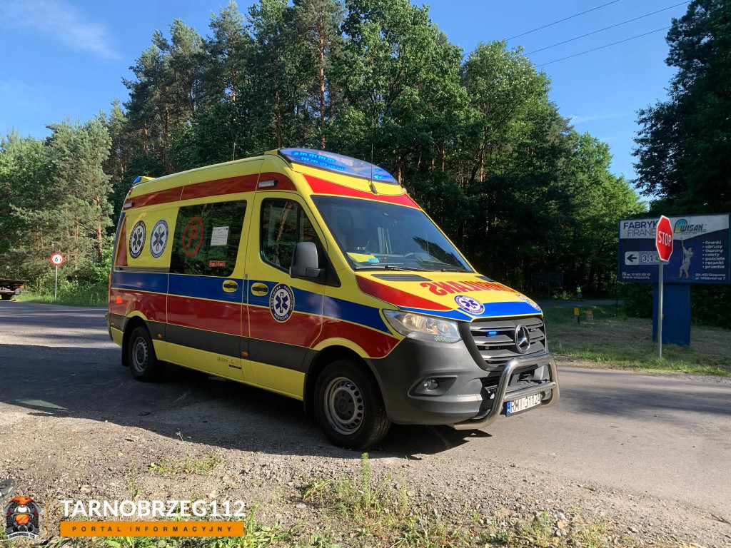 Wypadek w Dymitrowie Dużym (30.06.25 r.)
