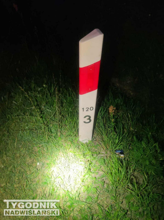 Wypadek na DK9 w Łoniowie