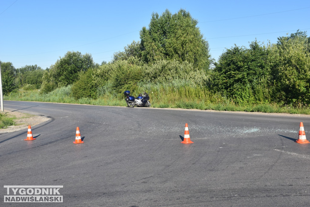 Wypadek ul. Zakładowa w Tarnobrzegu (02.07.25 r.)