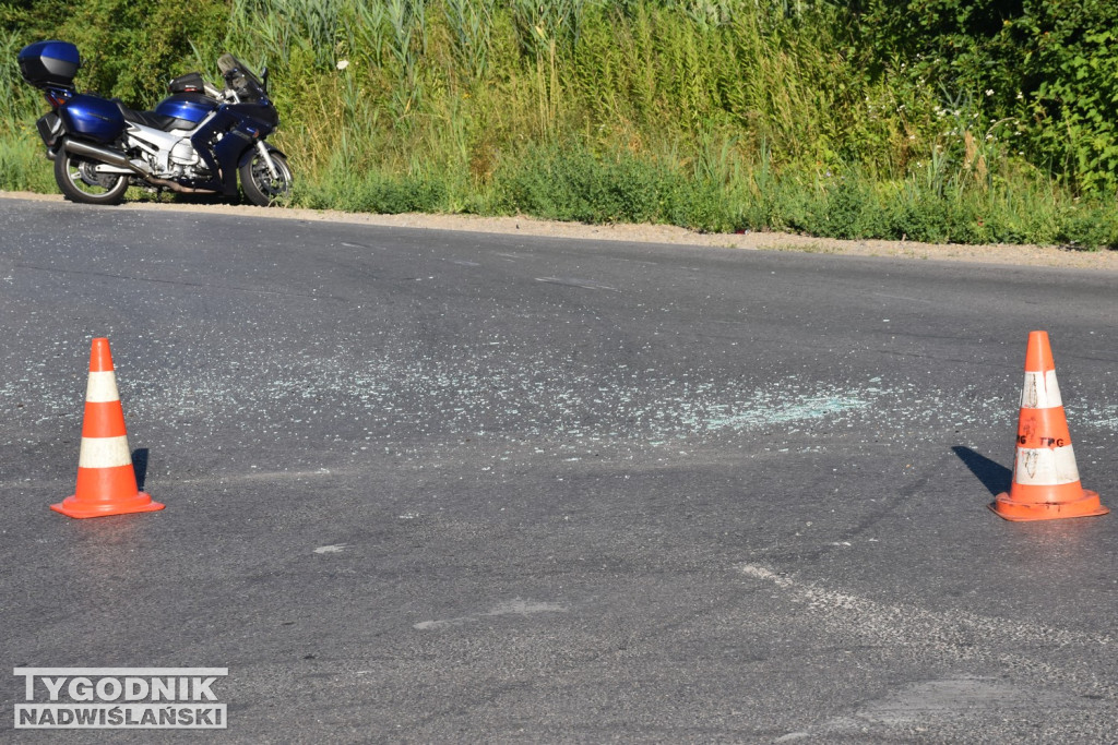 Wypadek ul. Zakładowa w Tarnobrzegu (02.07.25 r.)