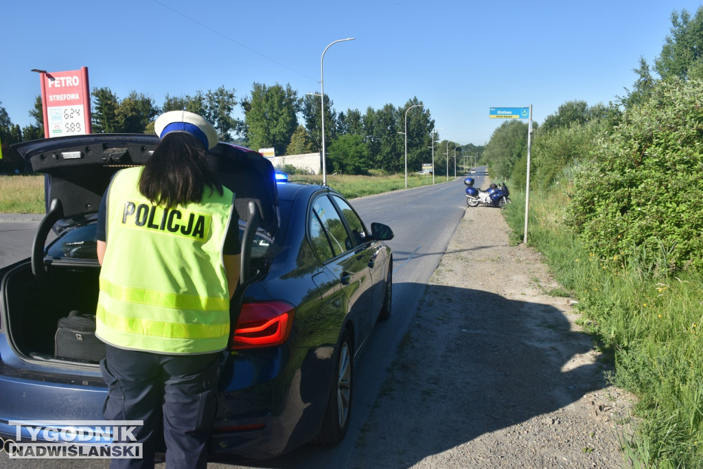 Wypadek ul. Zakładowa w Tarnobrzegu (02.07.25 r.)