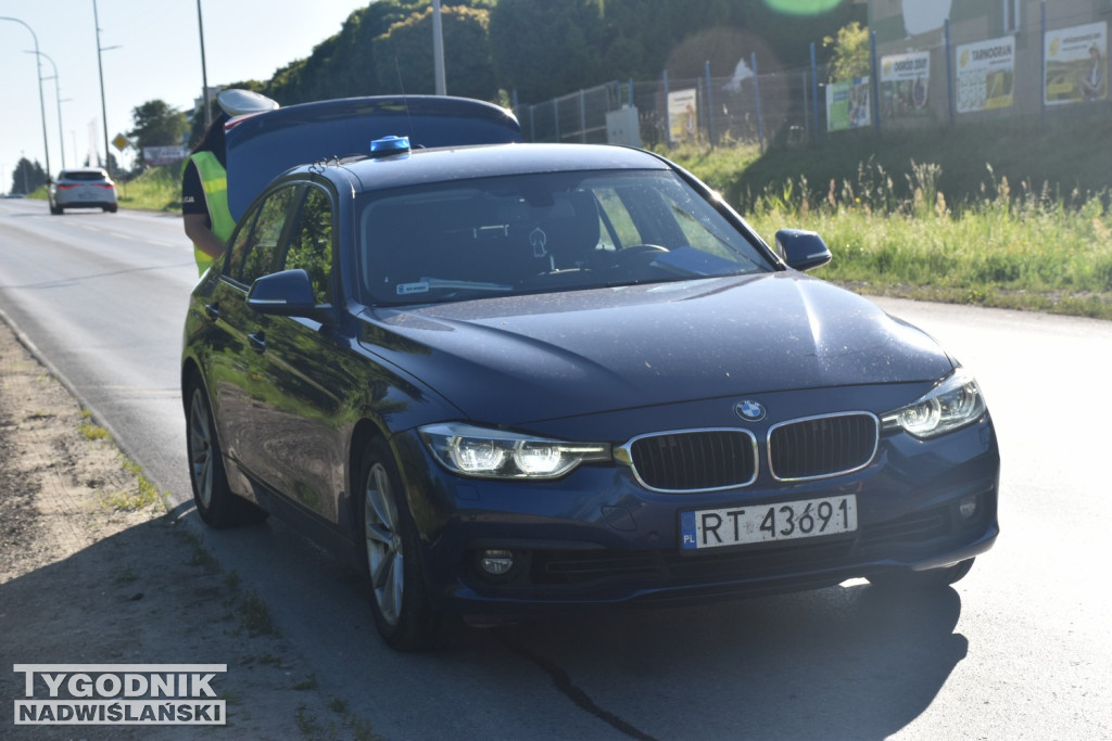 Wypadek ul. Zakładowa w Tarnobrzegu (02.07.25 r.)
