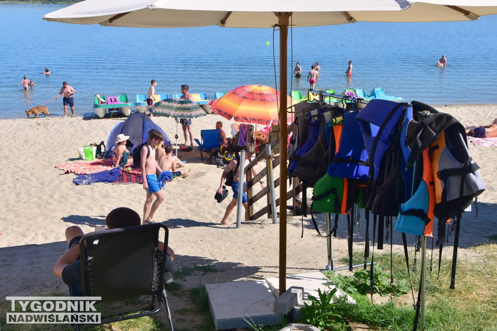 Środa, 2 lipca, nad Jeziorem Tarnobrzeskim