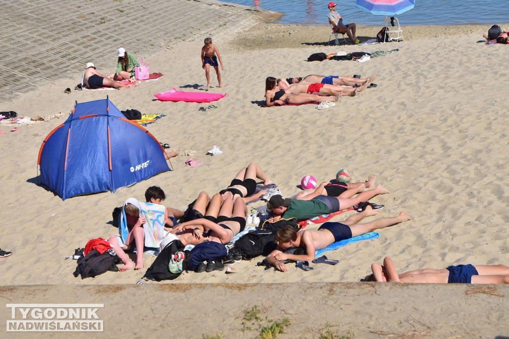 Środa, 2 lipca, nad Jeziorem Tarnobrzeskim