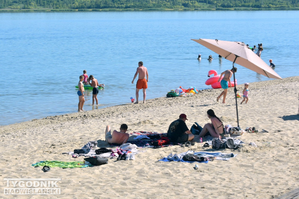 Środa, 2 lipca, nad Jeziorem Tarnobrzeskim
