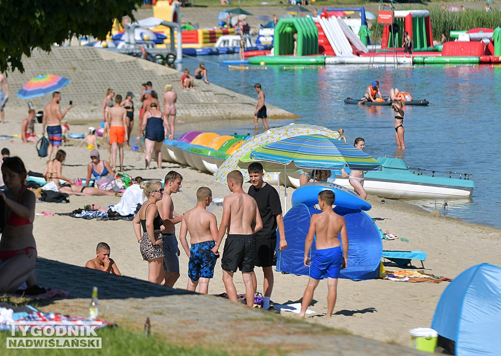 Środa, 2 lipca, nad Jeziorem Tarnobrzeskim