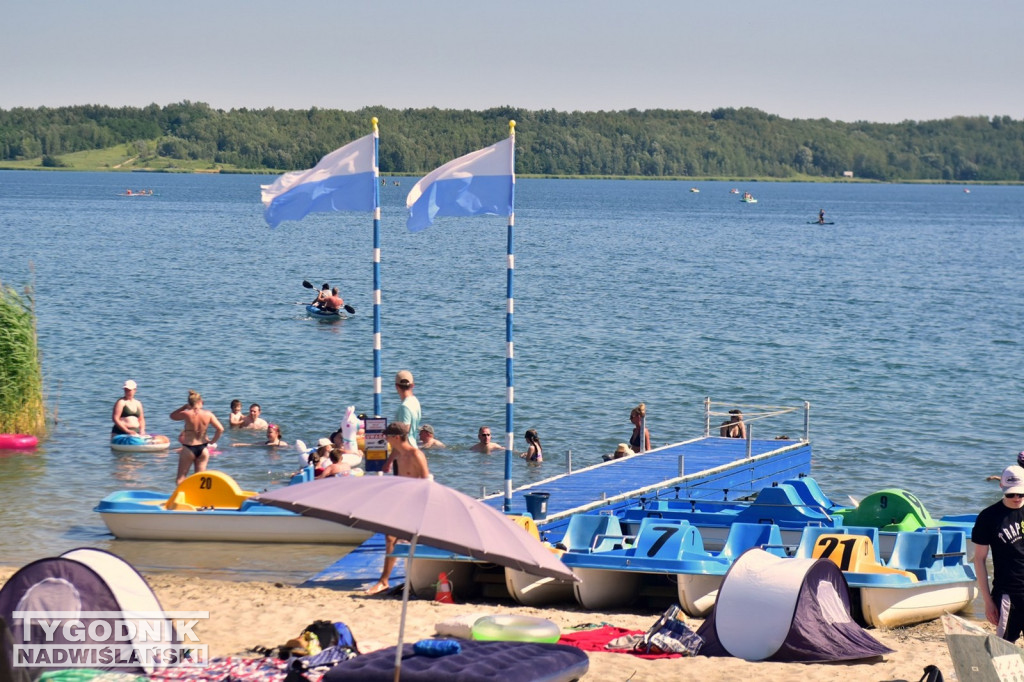 Czwartek, 3 lipca, nad Jeziorem Tarnobrzeskim