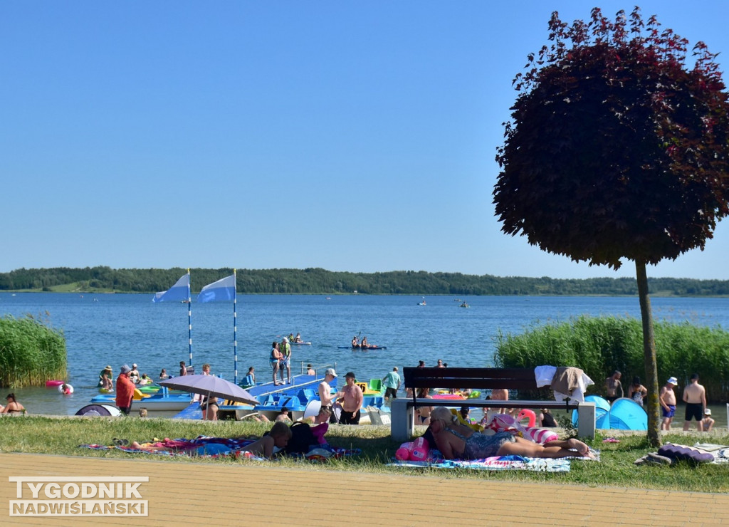 Czwartek, 3 lipca, nad Jeziorem Tarnobrzeskim