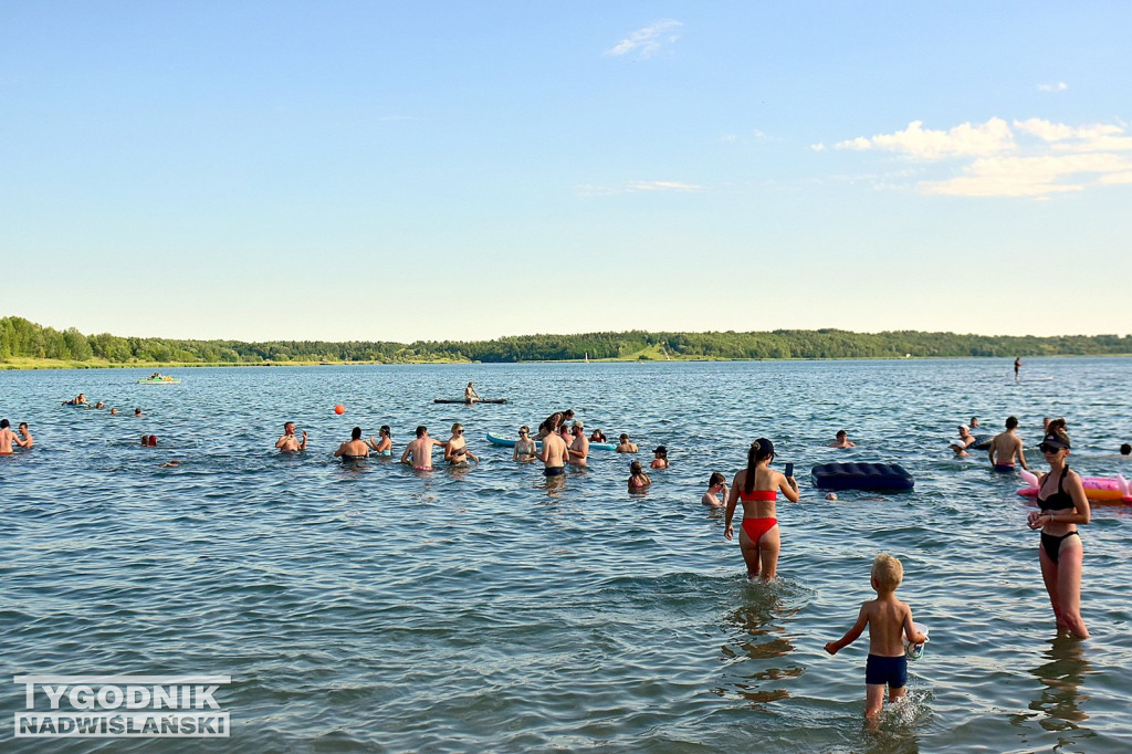 Czwartek, 3 lipca, nad Jeziorem Tarnobrzeskim