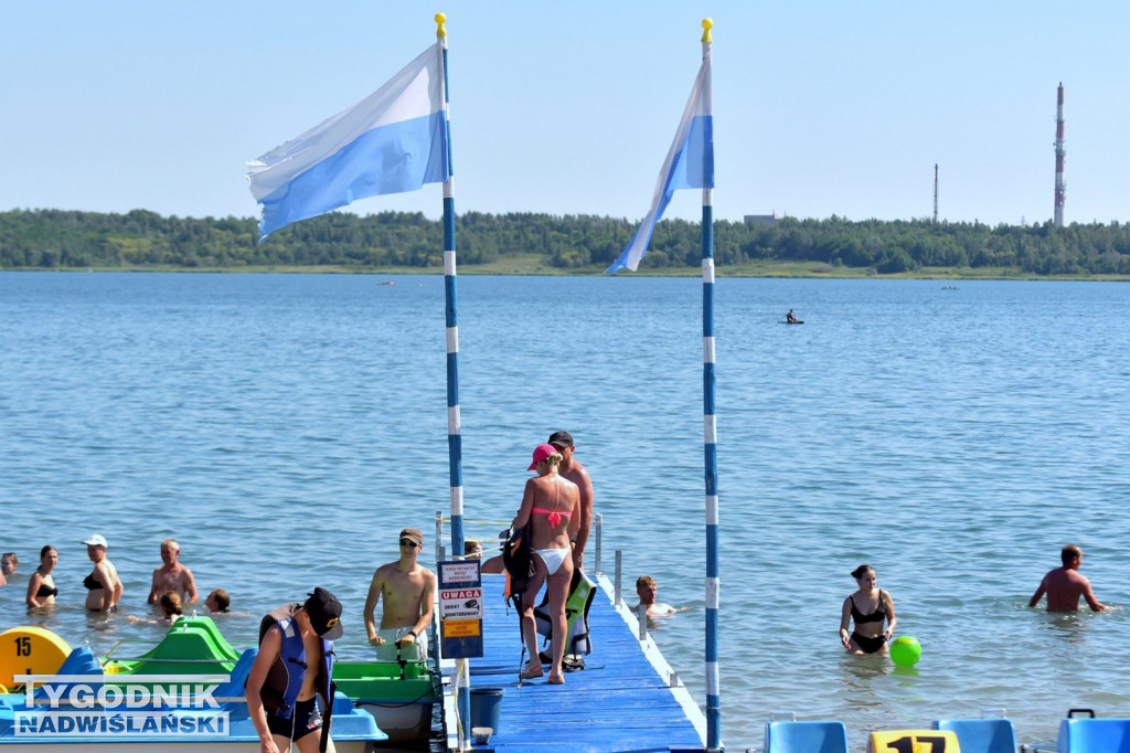Czwartek, 3 lipca, nad Jeziorem Tarnobrzeskim
