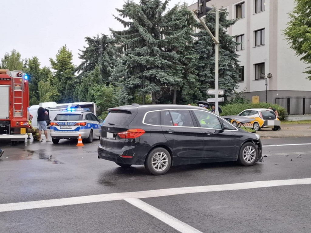 Wypadek w centrum Staszowa