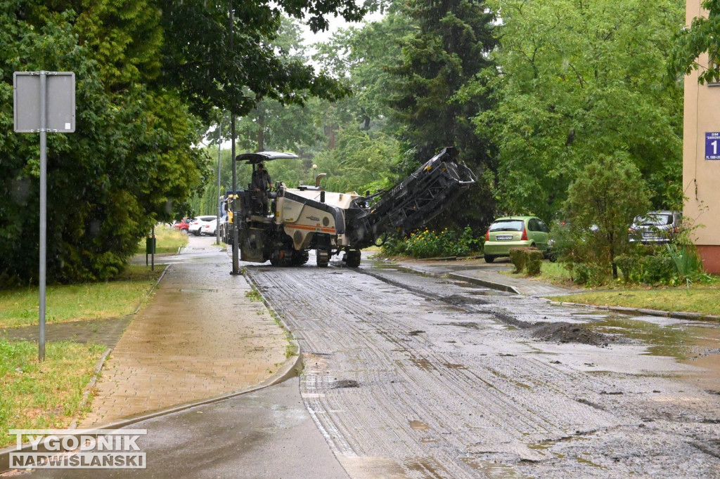 Remont placu Tysiąclecia w Tarnobrzegu
