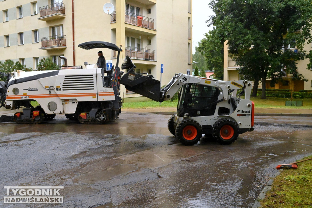 Remont placu Tysiąclecia w Tarnobrzegu