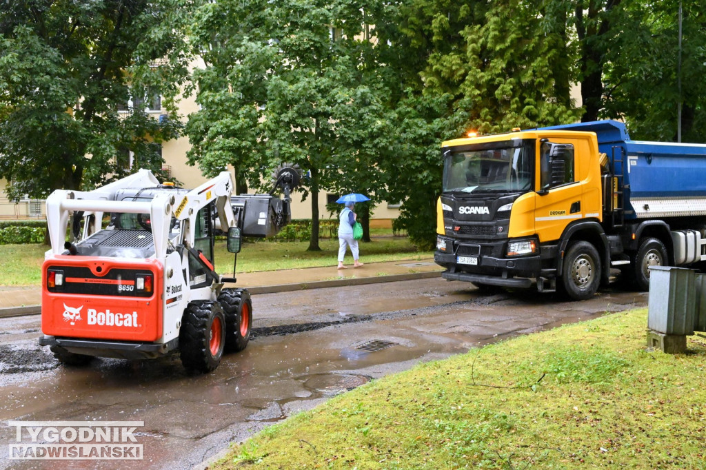 Remont placu Tysiąclecia w Tarnobrzegu