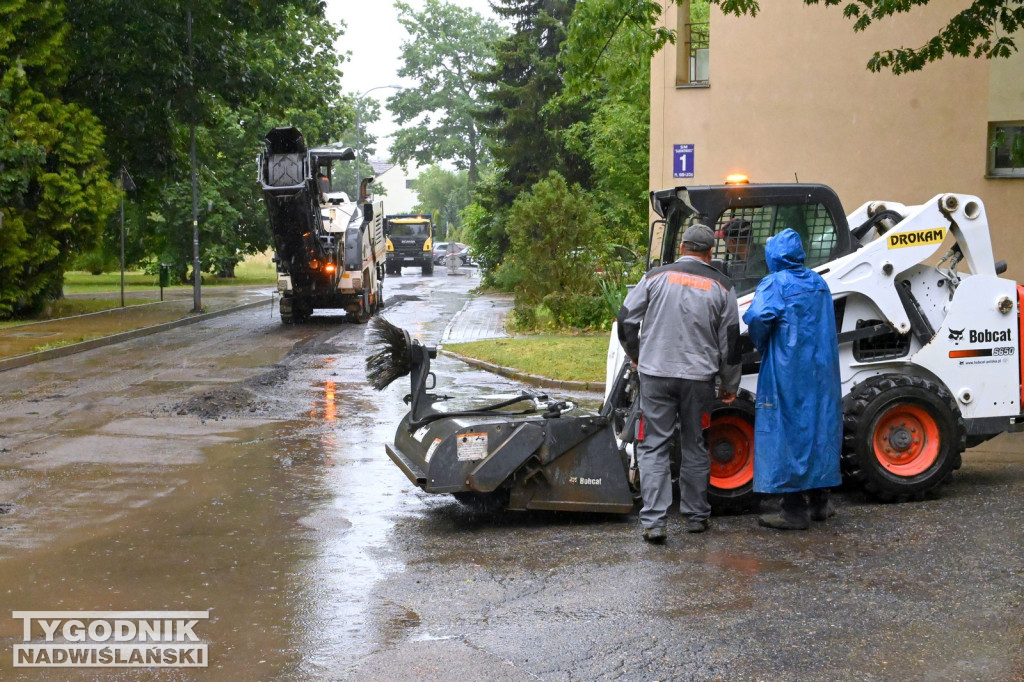 Remont placu Tysiąclecia w Tarnobrzegu