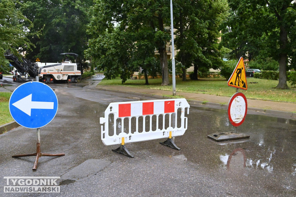 Remont placu Tysiąclecia w Tarnobrzegu