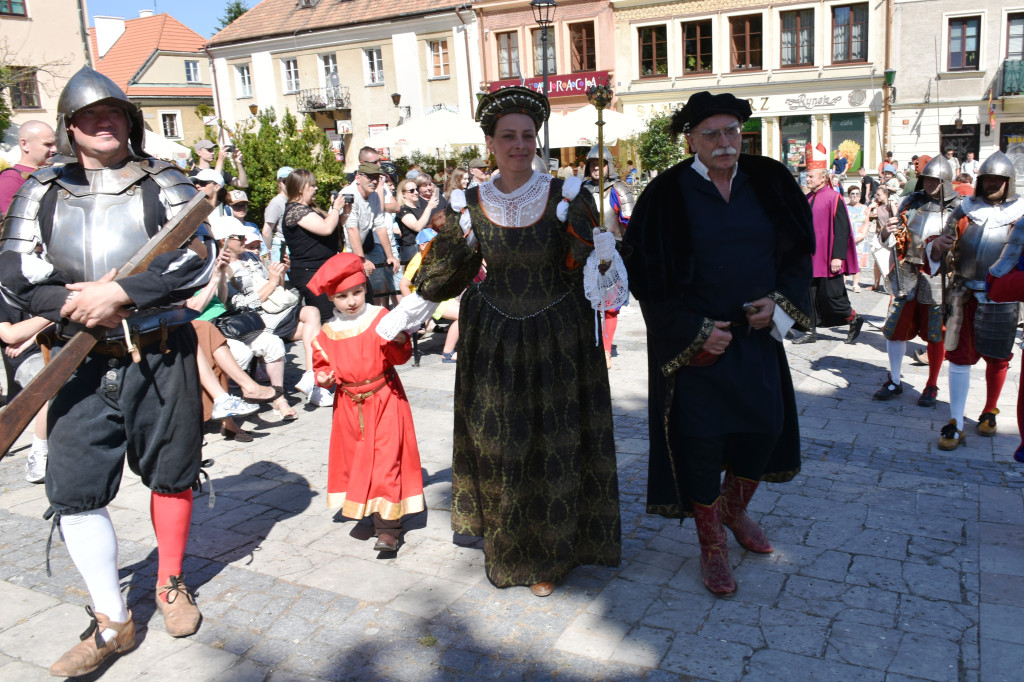 Inscenizacja hołdu pruskiego w Sandomierzu