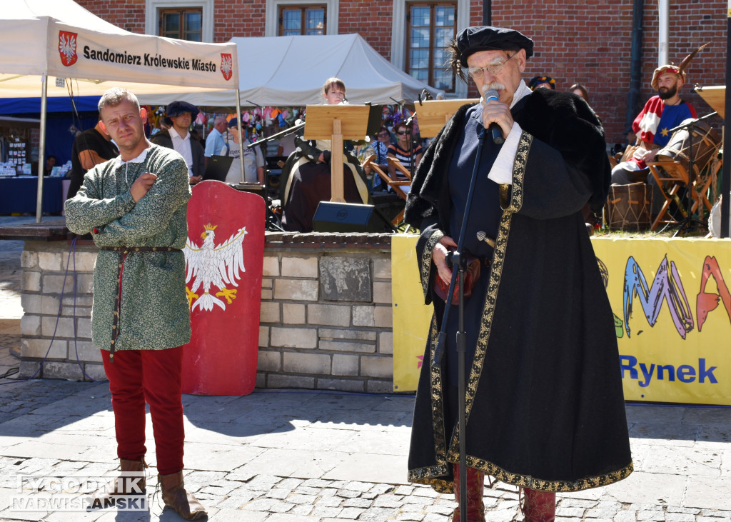 Inscenizacja hołdu pruskiego w Sandomierzu