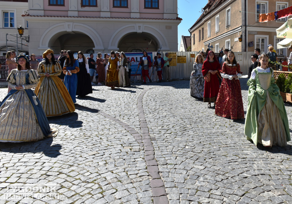 Inscenizacja hołdu pruskiego w Sandomierzu