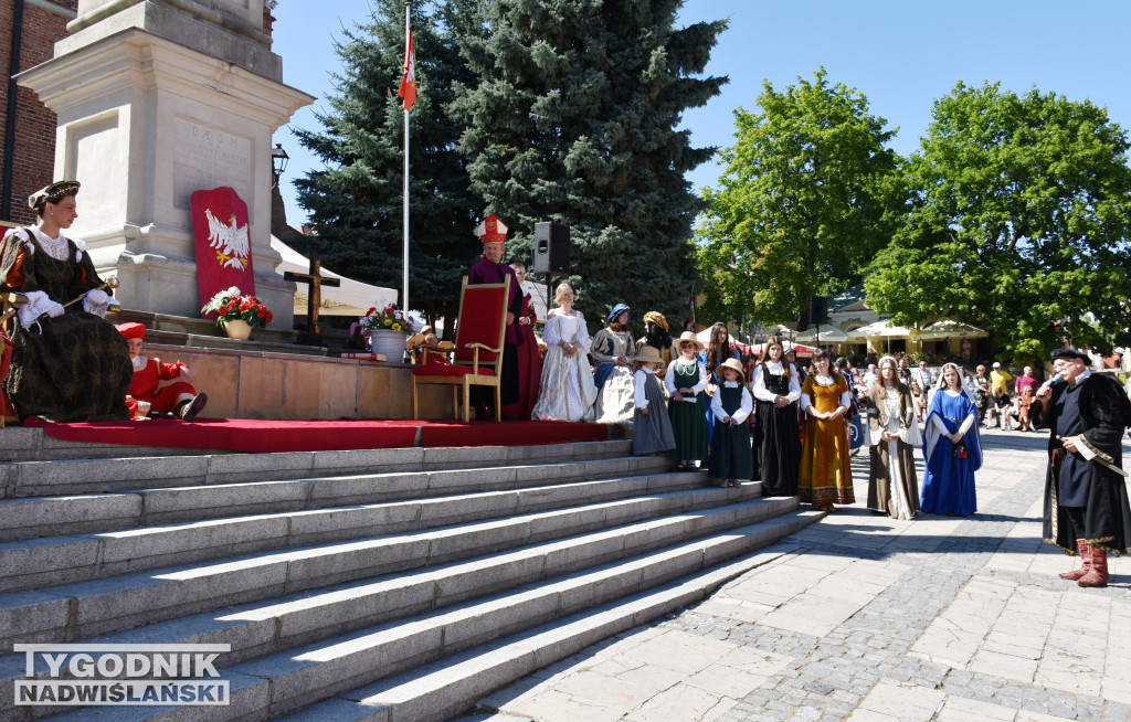 Inscenizacja hołdu pruskiego w Sandomierzu